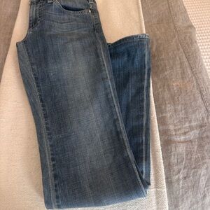 AG Adriano Goldschmied Blue Flare Jeans